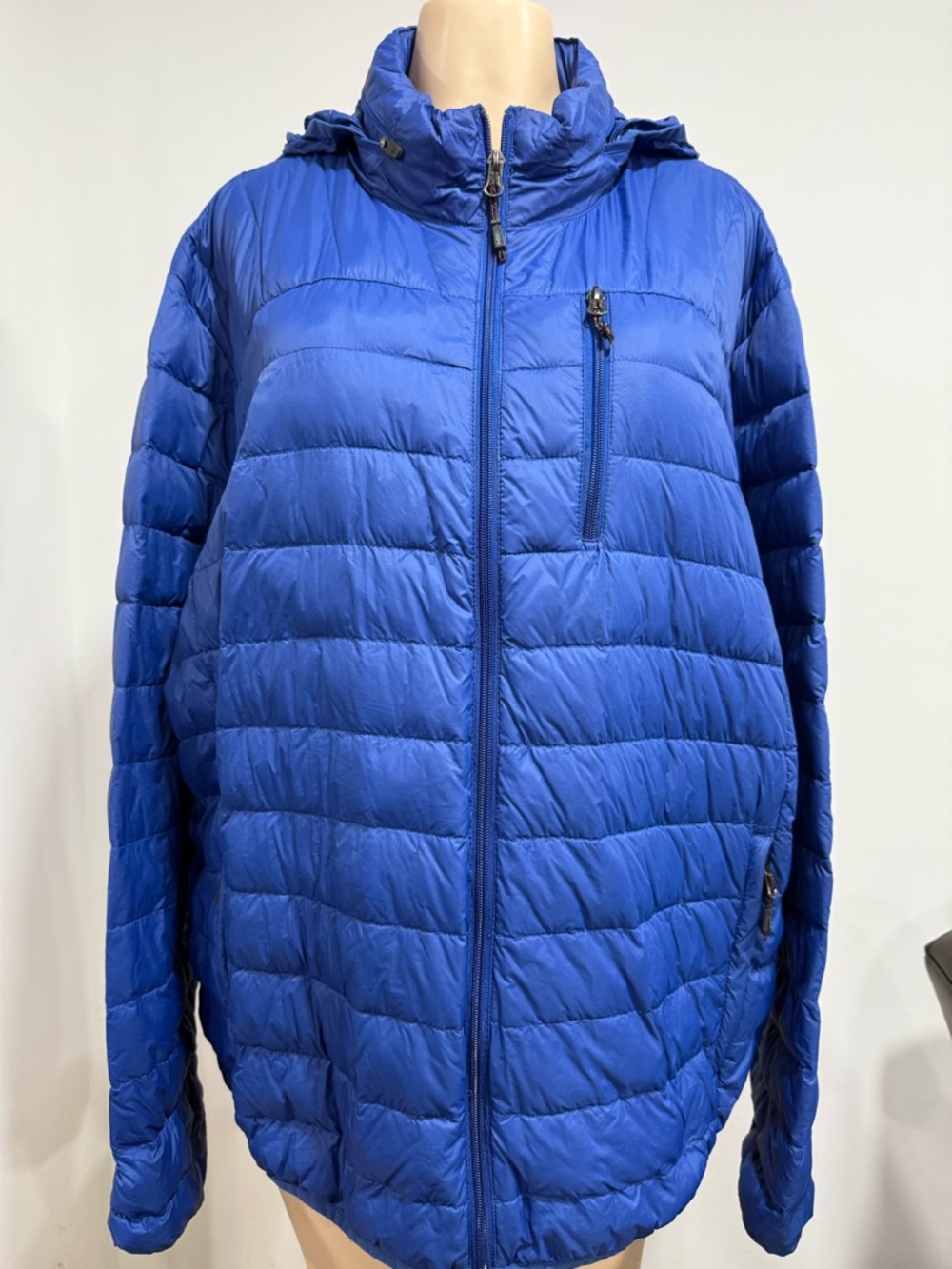 Hawke & Co  Sport, Dynamic Sport Fiber Navy Blue Shiny Performance Jacket
